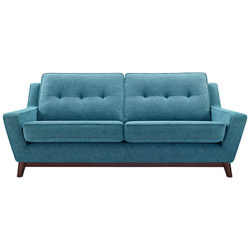 G Plan Vintage The Fifty Three Small 2 Seater Sofa Fleck Blue